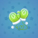 Snow Mittens #22728