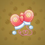 Snow Mittens #22757