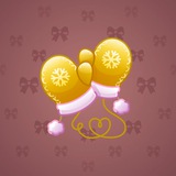 Snow Mittens #22812