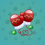 Snow Mittens #22823