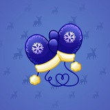Snow Mittens #22887