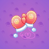 Snow Mittens #22916