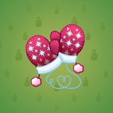Snow Mittens #22962