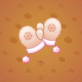 Snow Mittens #2297