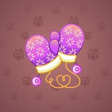 Snow Mittens #2309