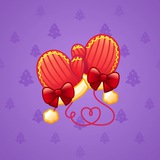 Snow Mittens #23172