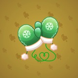 Snow Mittens #23231