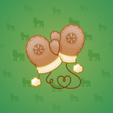 Snow Mittens #23272