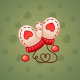 Snow Mittens #23338