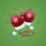 Snow Mittens #23392