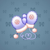 Snow Mittens #23448