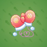 Snow Mittens #23503