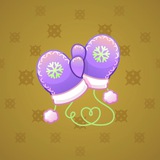 Snow Mittens #23515