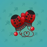 Snow Mittens #23532