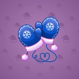 Snow Mittens #23596 Snow Mittens #23596