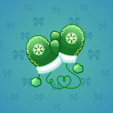 Snow Mittens #23610