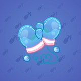 Snow Mittens #23628