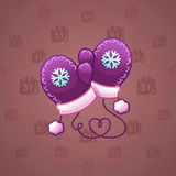 Snow Mittens #2363