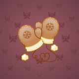 Snow Mittens #23636