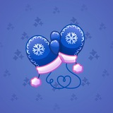 Snow Mittens #23651