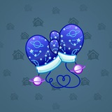 Snow Mittens #2366