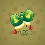 Snow Mittens #23689