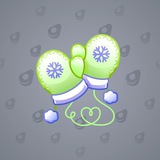 Snow Mittens #23727