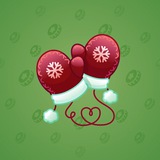Snow Mittens #23737