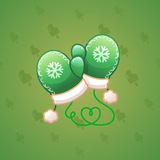 Snow Mittens #23757