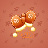 Snow Mittens #23767