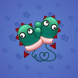 Snow Mittens #23857