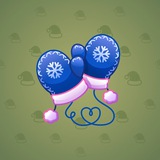 Snow Mittens #2386