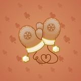 Snow Mittens #23876