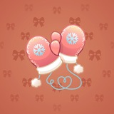 Snow Mittens #23904