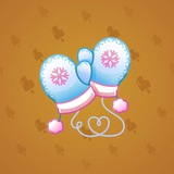 Snow Mittens #23943