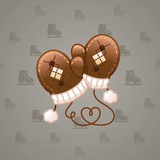 Snow Mittens #24093