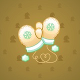 Snow Mittens #24113