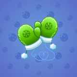 Snow Mittens #2419