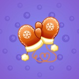 Snow Mittens #24275
