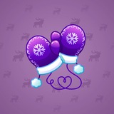 Snow Mittens #24524