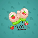 Snow Mittens #24535