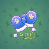 Snow Mittens #24637