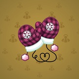 Snow Mittens #24673 Snow Mittens #24673