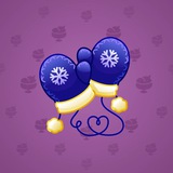 Snow Mittens #24675