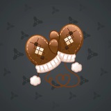 Snow Mittens #24701