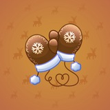 Snow Mittens #25012 Snow Mittens #25012