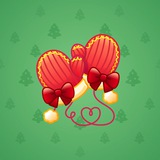 Snow Mittens #25017