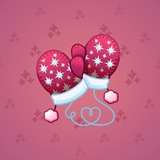 Snow Mittens #25127