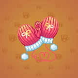 Snow Mittens #25157