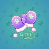 Snow Mittens #25159